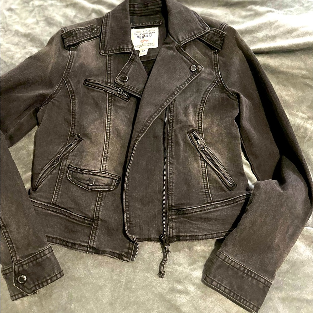 Who A.U. Women’s Denim black Jacket